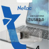 Флешка USB NETAC UM81 4ГБ, USB2.0, черный [nt03um81n-004g-20bk]