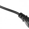 Кабель питания IEC C5 (3-pin) - Евровилка, 3м