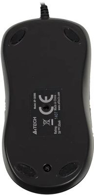 Мышь A4TECH OP-560NU, оптическая, проводная, USB, черный