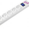 Сетевой фильтр Ippon BK-8-EU-3-16-B, 3м, черный