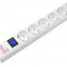Сетевой фильтр Ippon BK-8-EU-3-16-B, 3м, черный