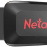 Флешка USB NETAC U197 4ГБ, USB2.0, черный и красный [nt03u197n-004g-20bk]