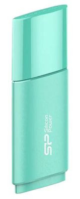Флешка USB Silicon Power Ultima U06 16ГБ, USB2.0, голубой [sp016gbuf2u06v1b]