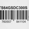 Карта памяти SDXC UHS-I U1 Transcend 300S 64 ГБ, 100 МБ/с, Class 10, TS64GSDC300S, 1 шт., без адаптера