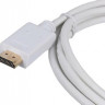 Кабель 1.2v, miniDisplayPort (m) - HDMI (m), GOLD , 2м, белый
