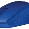 Мышь Logitech M330 Silent Plus, оптическая, беспроводная, USB, синий [910-004925]