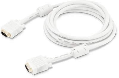 Кабель VGA Buro CAB016S-10, VGA (m) - VGA (m), ферритовый фильтр , 3м, серый