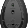 Мышь Logitech MX Vertical, оптическая, беспроводная, USB, черный и серебристый [910-005449]