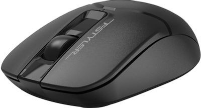 Мышь A4TECH Fstyler FG12, оптическая, беспроводная, USB, черный [fg12 black]