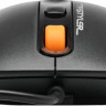 Мышь A4TECH Fstyler FM10, оптическая, проводная, USB, черный и оранжевый [fm10 orange]