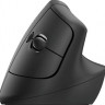 Мышь Logitech Lift, вертикальная, оптическая, беспроводная, USB, графитовый [910-006479]