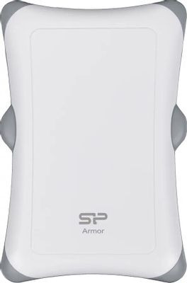 Внешний диск HDD Silicon Power Armor A30 SP010TBPHDA30S3W, 1ТБ, белый