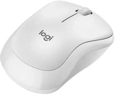 Мышь Logitech M240 Silent, лазерная, беспроводная, белый [910-007123]