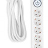 Сетевой фильтр Ippon BK-8-EU-3-10-B, 3м, черный