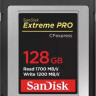 Карта памяти CF Sandisk Extreme Pro 128 ГБ, 1700 МБ/с, SDCFE-128G-GN4NN, 1 шт., без адаптера