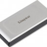 Внешний диск SSD Kingston XS2000, 2ТБ, серый [sxs2000/2000g]