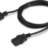 Кабель-удлинитель питания Buro AN23-1008-5, IEC C13 - IEC C14, 5м, черный