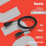 Кабель-удлинитель питания Buro AN23-1008-5, IEC C13 - IEC C14, 5м, черный