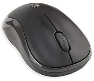 Мышь Logitech B175, оптическая, беспроводная, черный и серый [910-002635]