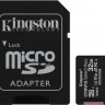 Карта памяти microSDHC UHS-I U1 Kingston Canvas Select Plus 32 ГБ, 100 МБ/с, Class 10, SDCS2/32GB, 1 шт., переходник SD