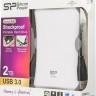 Внешний диск HDD Silicon Power Armor A30 SP020TBPHDA30S3W, 2ТБ, белый