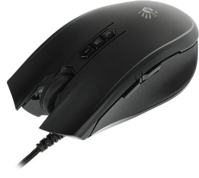 Мышь A4TECH Bloody P81s, игровая, оптическая, проводная, USB, черный [p81s curve activated]