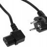 Кабель 15516, IEC C13 - Евровилка, 0,75, 2м, черный