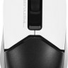 Мышь A4TECH Fstyler FM12S Panda, оптическая, проводная, USB, белый и черный
