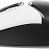 Мышь A4TECH Fstyler FM12S Panda, оптическая, проводная, USB, белый и черный