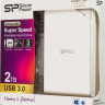 Внешний диск HDD Silicon Power Stream S03 SP020TBPHDS03S3W, 2ТБ, белый