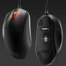 Мышь SteelSeries Prime +, игровая, оптическая, проводная, USB, черный [62490]