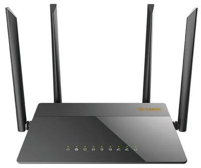 Wi-Fi роутер D-Link DIR-841/GFRU/A2A, AC1200, черный