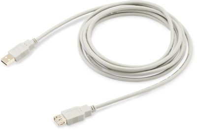Кабель-удлинитель USB2.0 Buro USB A(m) - USB A(f), 3м [usb2.0-am/af-3]