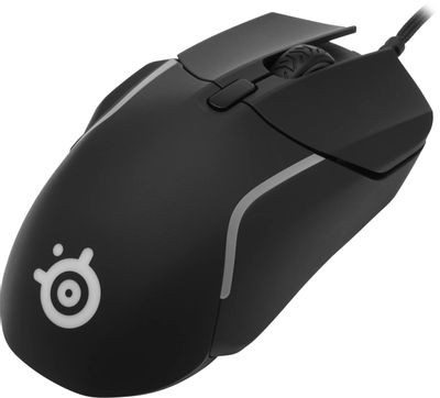 Мышь SteelSeries Rival 5, игровая, оптическая, проводная, USB, черный [62551]