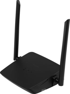 Wi-Fi роутер D-Link DIR-615/Z1A, N300, черный