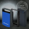 Внешний диск HDD Transcend StoreJet 25H3 TS2TSJ25H3B, 2ТБ, синий