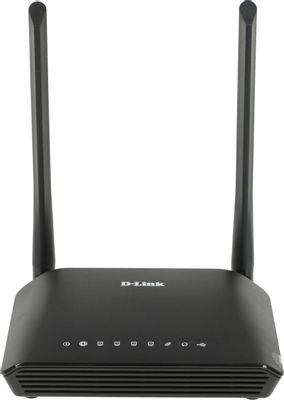 Wi-Fi роутер D-Link DIR-620S/RU/B1A, N300, черный