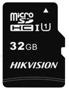Карта памяти microSDHC UHS-I U1 Hikvision 32 ГБ, 92 МБ/с, Class 10, HS-TF-C1(STD)/32G/ZAZ01X00/OD, 1 шт., без адаптера