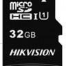 Карта памяти microSDHC UHS-I U1 Hikvision 32 ГБ, 92 МБ/с, Class 10, HS-TF-C1(STD)/32G/ZAZ01X00/OD, 1 шт., без адаптера