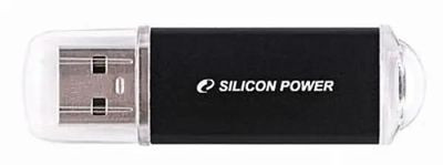 Флешка USB Silicon Power Ultima II-I Series 32ГБ, USB2.0, черный [sp032gbuf2m01v1k]