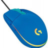 Мышь Logitech G102 LightSync, игровая, оптическая, проводная, USB, синий [910-005810]