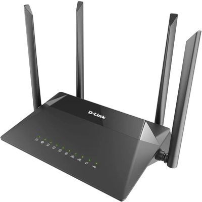 Wi-Fi роутер D-Link DIR-853/URU/R3A, AC1300, черный