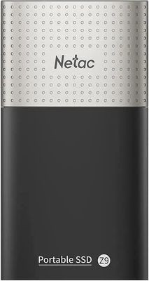 Внешний диск SSD NETAC Z9 NT01Z9-250G-32BK, 250ГБ, черный