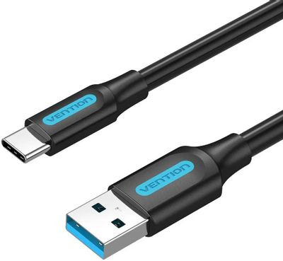 Кабель USB3.0 VENTION COZBF, USB Type-C (m) - USB 3.0 A(m), круглое, 1м