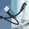 Кабель USB3.0 VENTION COZBF, USB Type-C (m) - USB 3.0 A(m), круглое, 1м