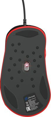 Мышь GMNG 720GM, игровая, оптическая, проводная, USB, черный и красный [1620711]
