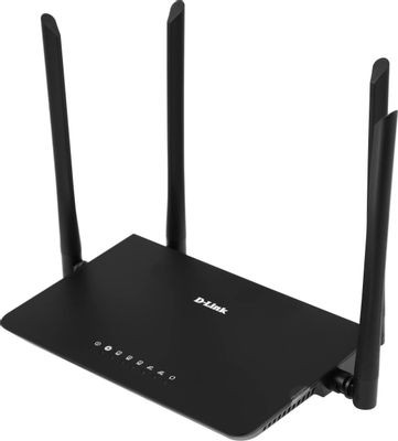 Wi-Fi роутер D-Link DIR-820/RU/A1A, AC1200, черный
