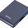 Внешний диск HDD Silicon Power Armor A80, 2ТБ, синий [sp020tbphda80s3b]