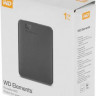 Внешний диск HDD WD Elements Portable WDBUZG0010BBK-WESN, 1ТБ, черный