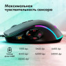 Мышь GMNG XM003, игровая, оптическая, проводная, USB, черный